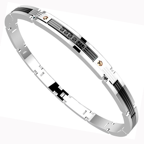 Браслет мужской из стали 316L  Zancan EHB 115