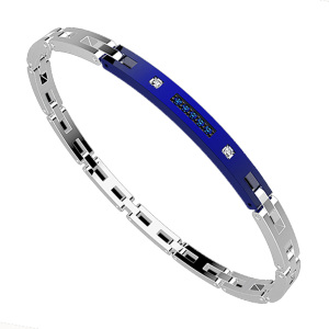 Браслет мужской из стали 316L  Zancan EHB 103