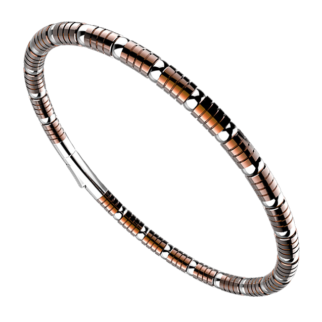 Браслет мужской из стали 316L  Zancan EHB 108