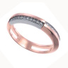 Кольцо мужское из золота Zancan EA 087