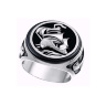 Кольцо мужское из серебра  Zancan EXA 061 ne