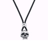 Колье подвеска  из серебра череп Zancan EXC 303