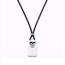 Колье подвеска  из серебра череп Zancan EXC 322