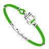 Браслет с якорем из серебра и кевлара  Zancan EXB 619 GR