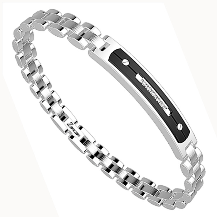 Браслет мужской из стали 316L  Zancan EHB 110