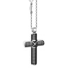 Колье крест из серебра  Zancan EXC 460