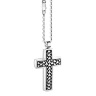 Колье крест из серебра  Zancan EXC 461