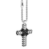 Колье крест из серебра  Zancan EXC 464