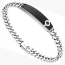 Браслет мужской из серебра Zancan EXB 655